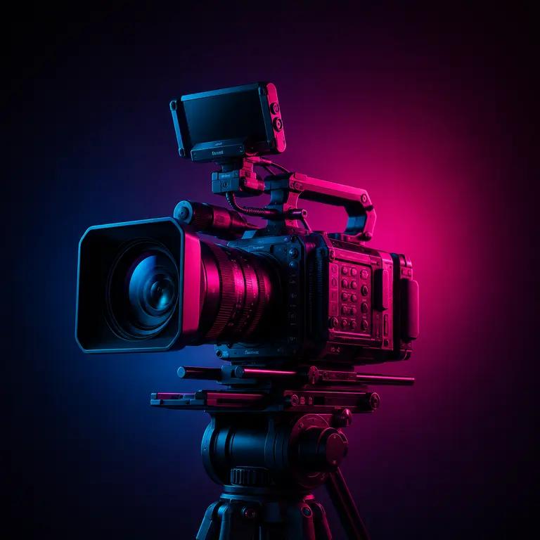 Contentproductie met video, fotografie en social formats in een energieke studio-omgeving.